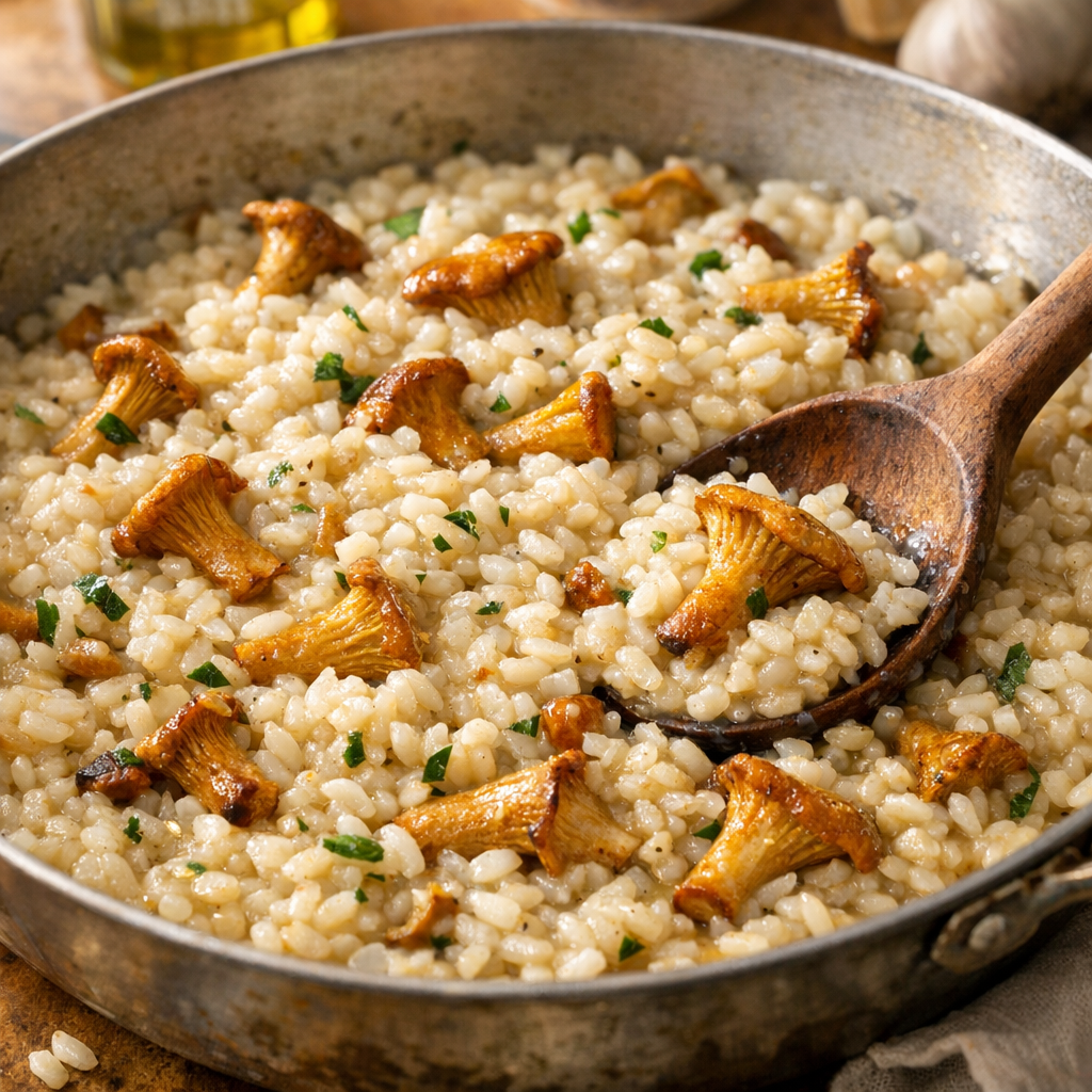 Risotto aux Girolles : Recette fiable et bons gestes
