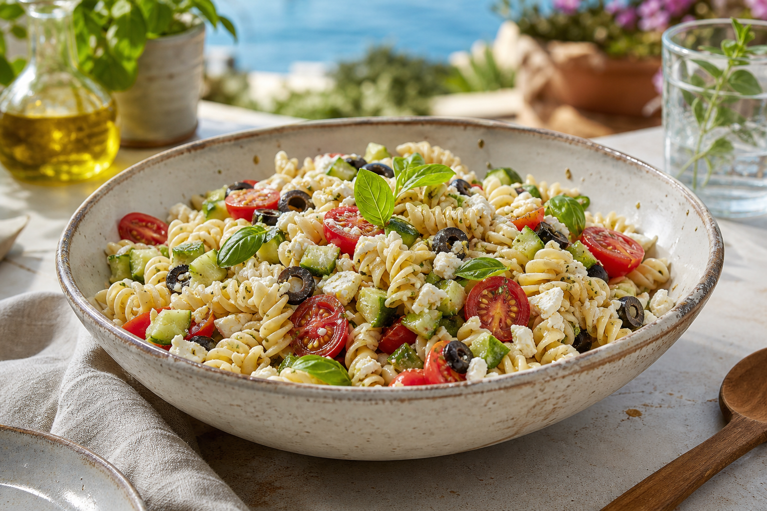 La méthode facile pour une salade de pâtes froide réussie