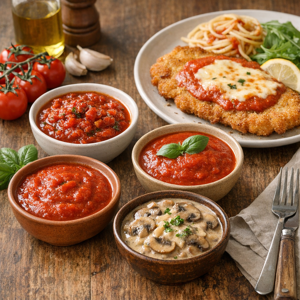 Sauce tomate, arrabbiata, napolitaine, champignons : lesquelles servent la milanaise, lesquelles l’alourdissent ?