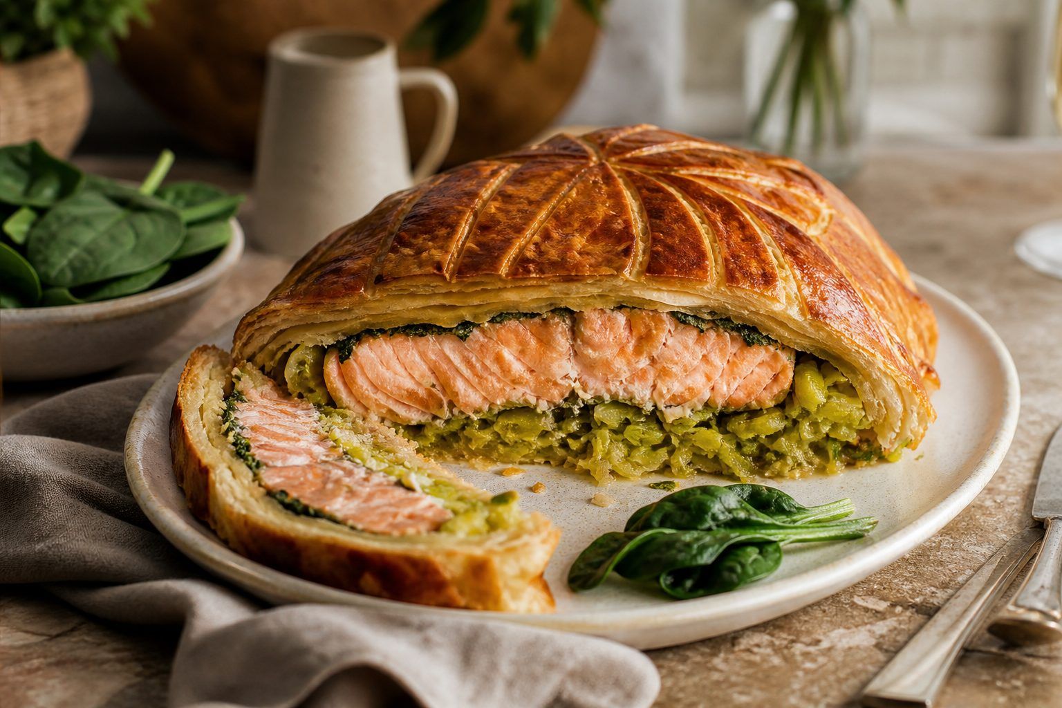 Pavés de saumon, poireaux ou épinards : choisir la garniture selon l'occasion