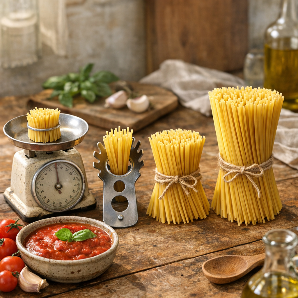 Spaghetti par personne : le bon dosage selon le repas