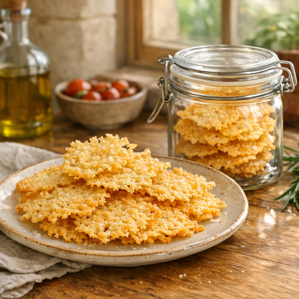 Tuiles au parmesan la veille : le bon protocole