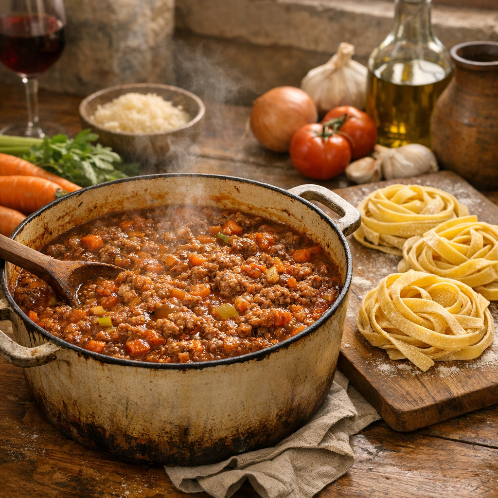Vraie Bolognaise italienne : le ragù à comprendre
